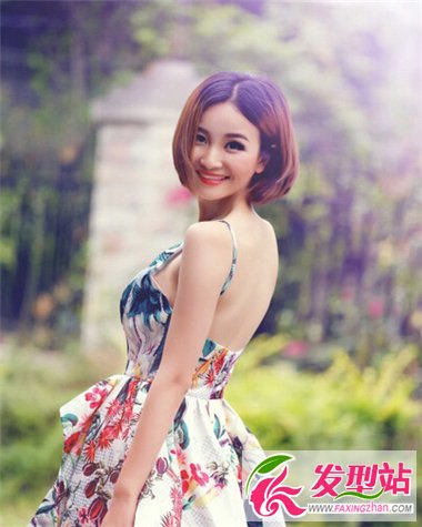 演繹唯美夏日風(fēng)情 女生短發(fā)讓你更加清新