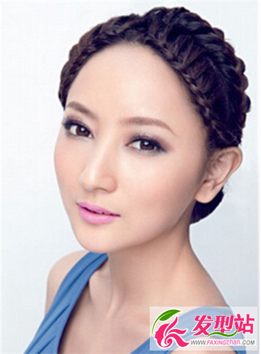 女生個(gè)性編發(fā)造型 引領(lǐng)新的發(fā)型潮流