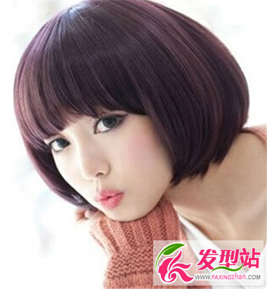 短發(fā)女生魅力蘑菇頭 讓你感受女生的可愛