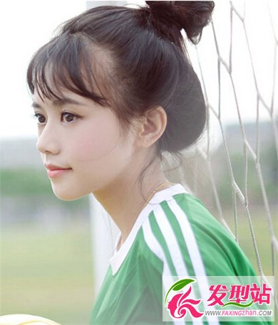 空氣劉海的時尚造型,打造你的清新可愛小女人