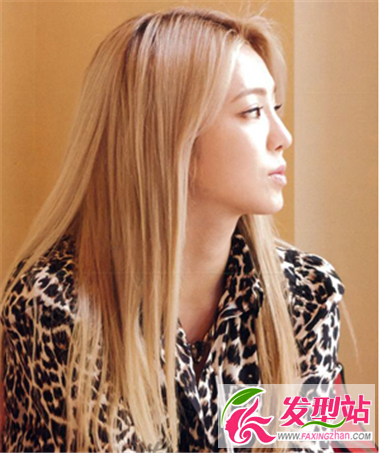 大臉女生適合什么發(fā)型 韓系清新直發(fā)修顏推薦