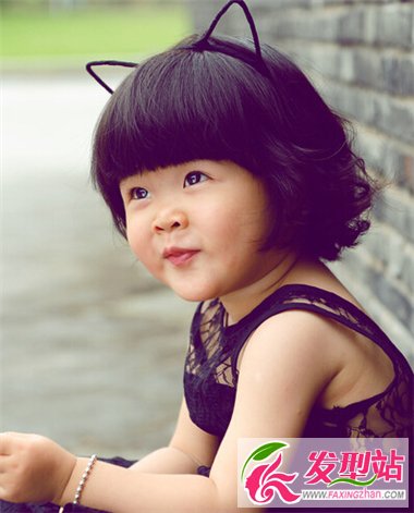小孩子的短發(fā)設計 活潑乖巧惹人特愛