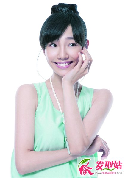 清新文藝女生必備 白百何發(fā)型秀