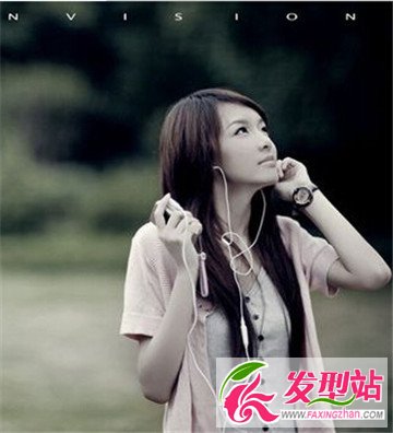 耳機(jī)與發(fā)型搭配 清純唯美最養(yǎng)眼