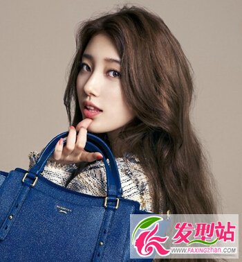 最新女星卷發(fā)圖 清純嫵媚女神范