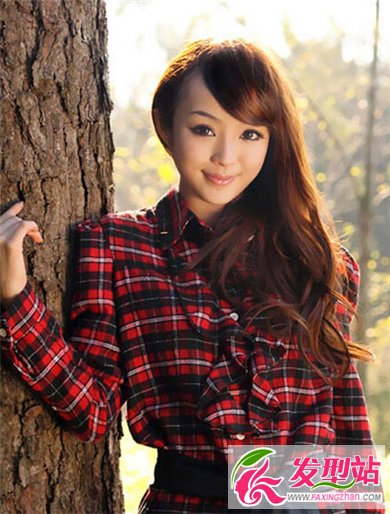 嫵媚溫柔女神季 四月讓你做斜劉海女神