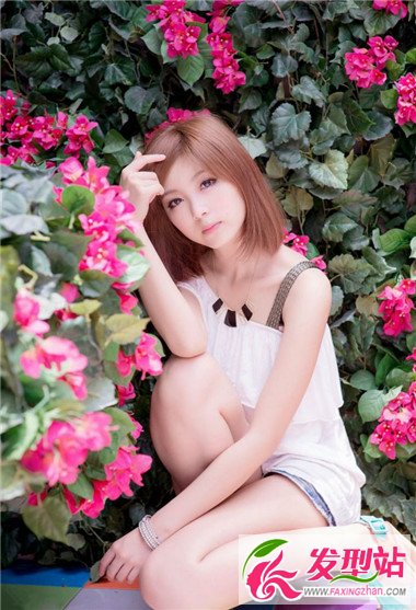 美少女的清純氣質 你值得擁有的時尚發(fā)型