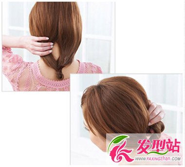 溫婉的盤(pán)發(fā)發(fā)型