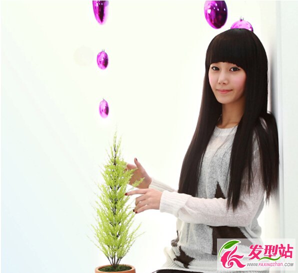 韓國人氣直發(fā)發(fā)型