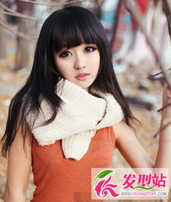 女生黑色發(fā)型