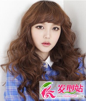 韓式卷發(fā)發(fā)型