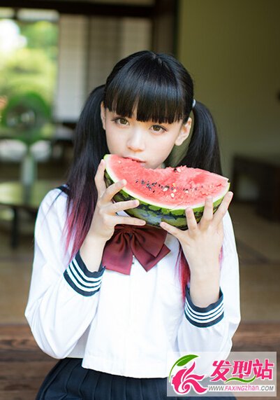 小學(xué)生雙馬尾扎法