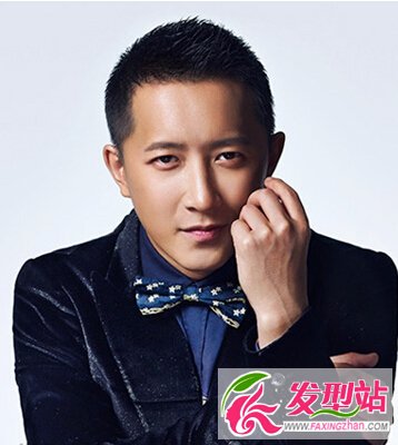韓庚圓寸頭發(fā)型