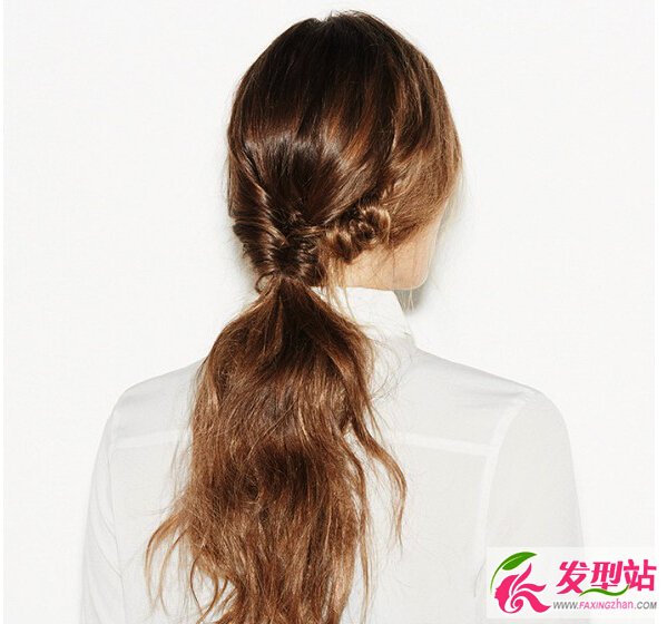 優(yōu)雅的低馬尾扎發(fā)教程
