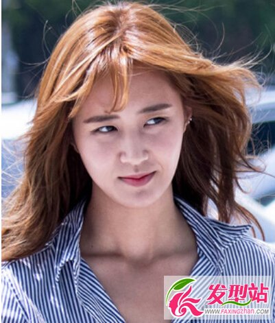 咖啡色染發(fā)發(fā)型