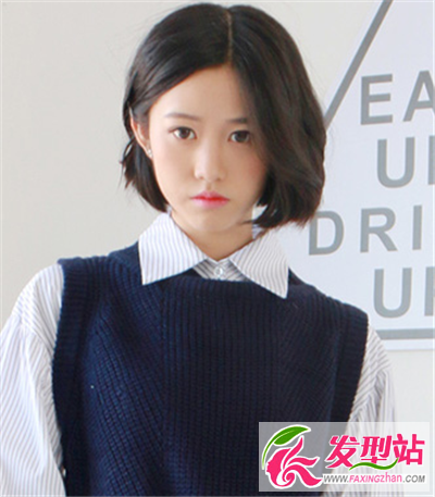 韓式短發(fā)波波頭