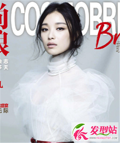 森女系的這款新娘美發(fā)