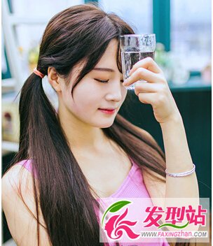 矮個(gè)適合的扎發(fā)