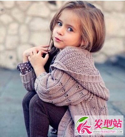 歐美風女童發(fā)型