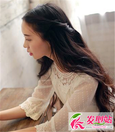甜美的淑女范公主扎發(fā)