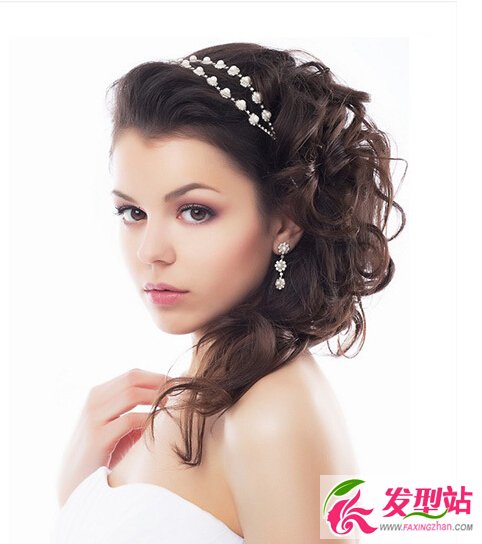 歐美風(fēng)新娘發(fā)型