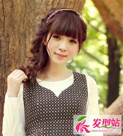 卡哇伊的一款小女生美發(fā)