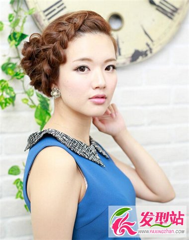 經(jīng)典盤發(fā)造型 做雍容華貴的美娘子