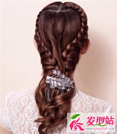 經(jīng)典盤發(fā)造型 做雍容華貴的美娘子