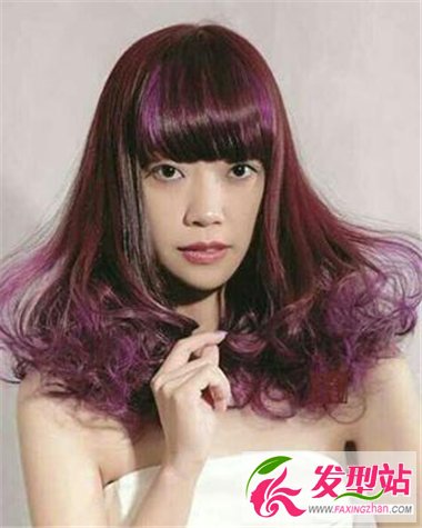 前衛(wèi)時(shí)尚的紫色染發(fā) 讓你瞬間魅力爆棚