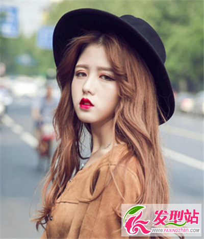 韓式中分美發(fā)造型