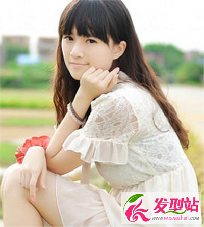 長直發(fā)發(fā)型