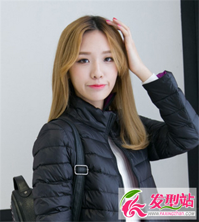 卡其色靚麗染發(fā)