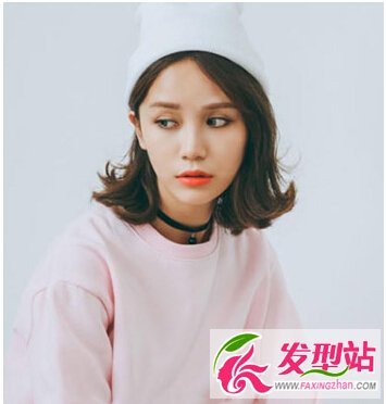 齊肩微卷發(fā)