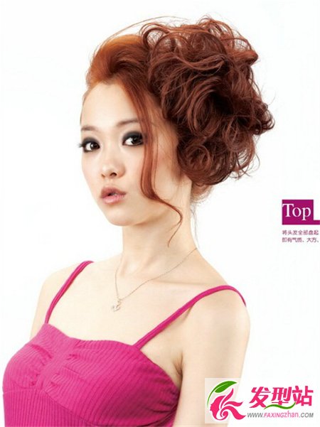 高雅迷人盤發(fā)造型 讓你擁有貴婦般氣質(zhì)