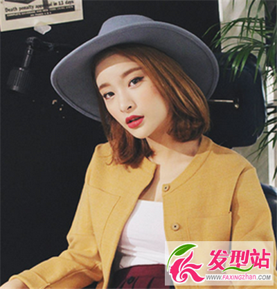 中短發(fā)梨花頭