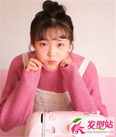 丸子頭造型