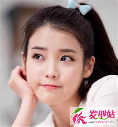 馬尾辮扎發(fā)造型