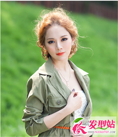 蓬松的發(fā)型