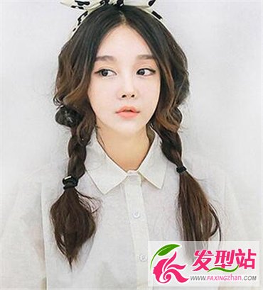 中分劉海發(fā)型