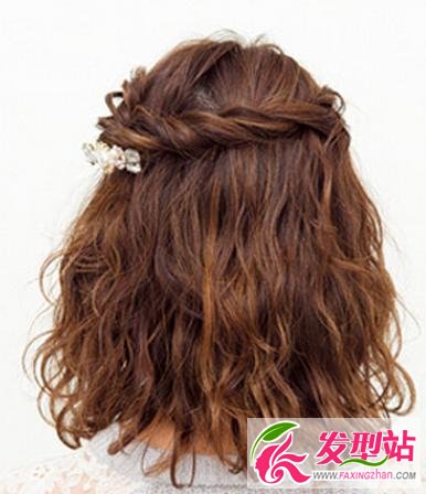 卷發(fā)如何扎 大波浪卷發(fā)DIY