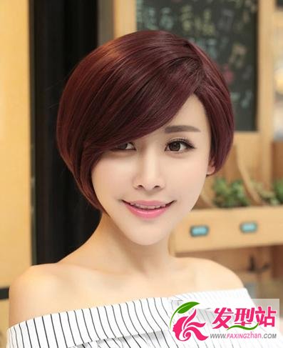 推薦春季瘦臉氣質(zhì)短發(fā)