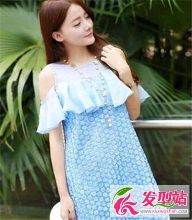 偏分劉海發(fā)型