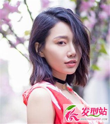 偏分燙發(fā)發(fā)型