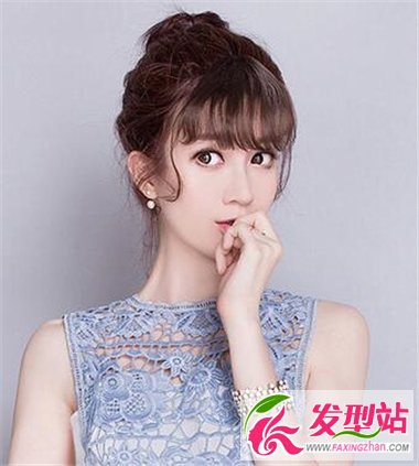 盤發(fā)造型