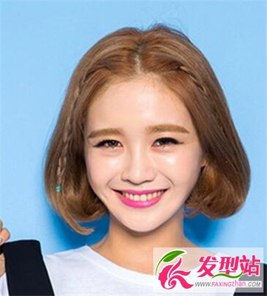 中分中短發(fā)發(fā)型