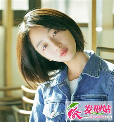 短直發(fā)波波頭發(fā)型