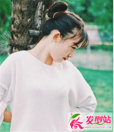韓式丸子頭