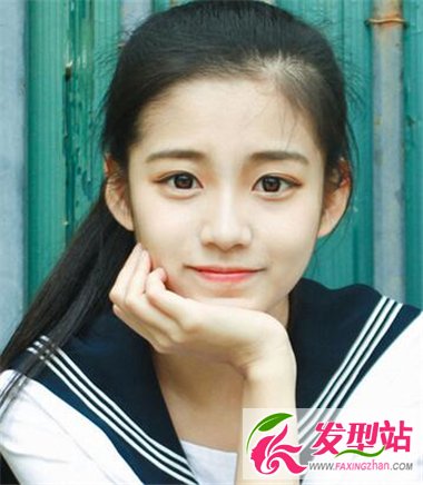 高馬尾辮子發(fā)型
