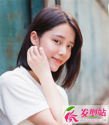 齊肩中短發(fā)發(fā)型