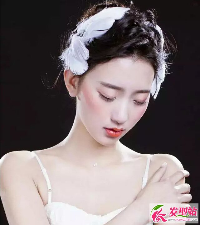 實(shí)用型新娘發(fā)型